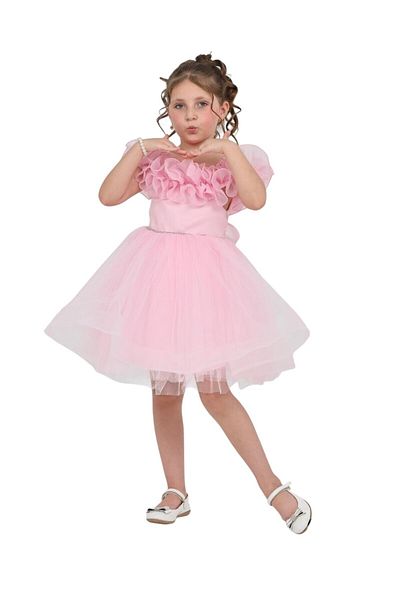 ERDEM KIDS Κοριτσίστικο λουράκι ώμου Τούλι Γάμος Χένα Αρραβώνας Γάμος Γενέθλια Ειδική Περίσταση Βραδινό Φόρεμα 1-5 ετών