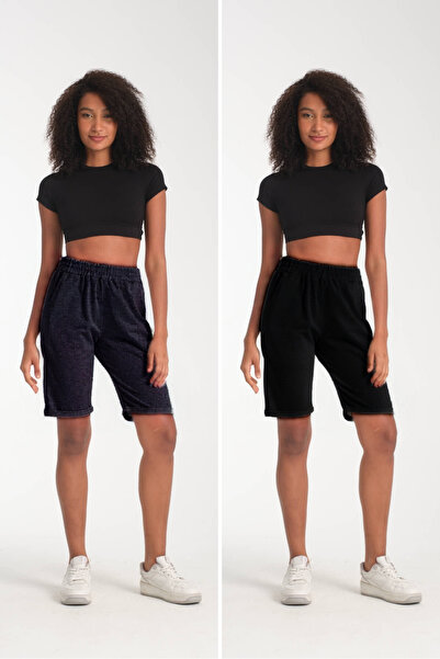 VERSCOVE مجموعة موسمية مكونة من قطعتين من السراويل القصيرة الطويلة المصنوعة م...