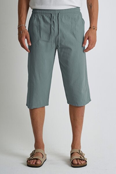 Dechers Чоловічі капрі Regular 100% бавовна, виглядають як льон DC204