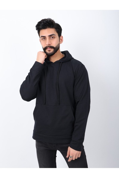 VERSCOVE Sweatshirt Kanguru cepli Kapişonlu 2 iplik Mevsimlik regular kalıp