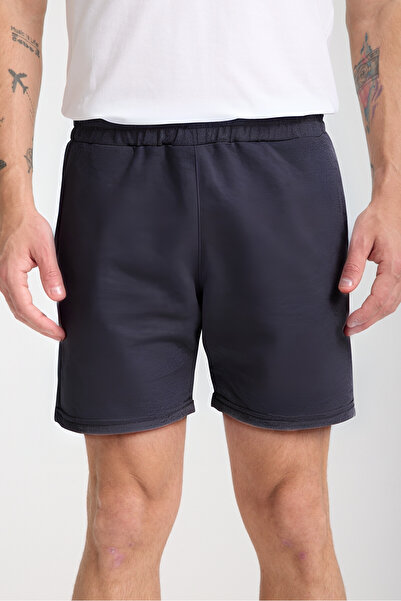 VERSCOVE Men's Short Basic Combed Cotton Shorts with Side Pockets and Adjustable Waist Lacing