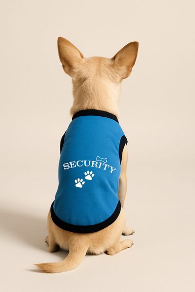 Monopetz New Season Dog and Cat Outfit - Blue Security