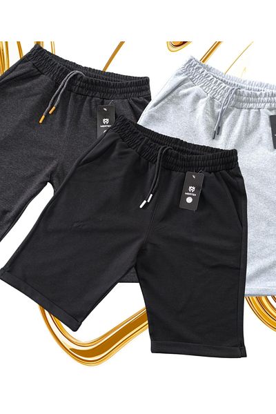 VERSCOVE Seasonal 3-Pack of Advantages Combed Cotton Double Leg Maxi Shorts