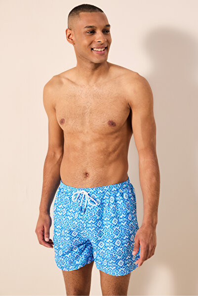 Penti Erkek Etnik Çok Renkli Deniz Şortu
