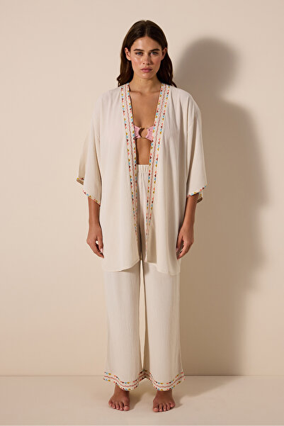 Penti Stone Stone Color Kimono