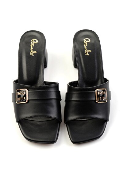 Bambi Black Women's Slippers K04233002509