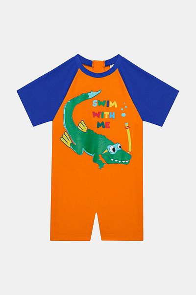 Penti Boy - Crocodile Orange Patterned