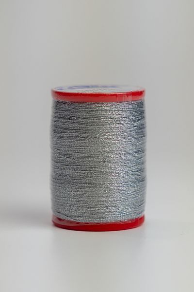 OYALI Τεχνητό μετάξι Glitter -Silver Glitter-