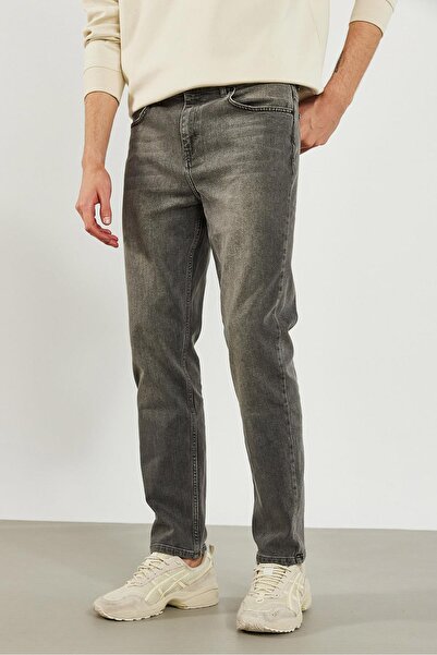 VENA Ανδρικό παντελόνι Kalimnos Anthracite Comfort Fit Jean