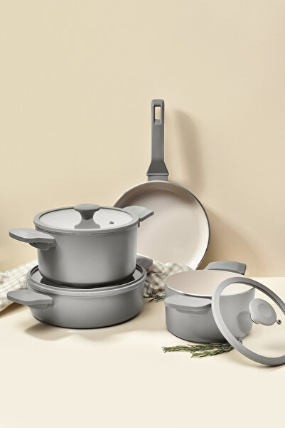 Gigilli طقم أواني طهي لونا 7 قطع