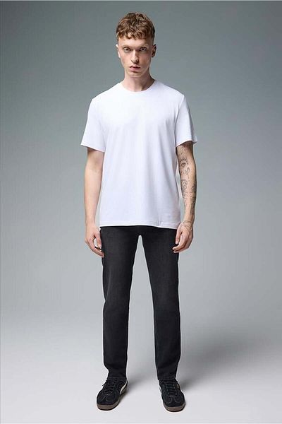 VENA Ανδρικό παντελόνι Kalimnos Black Comfort Fit Jean - 11460b-603