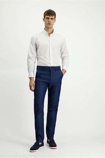 Kiğılı Long Sleeve Regular Fit Non Iron Iron-Free Cotton Shirt