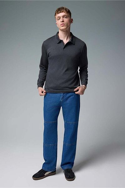 VENA Ανδρικό παντελόνι Jamie Dark Blue Straight Fit Jean