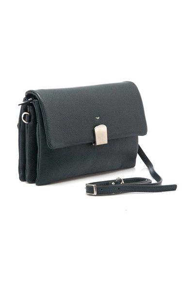 Tergan Genuine Leather Navy Blue Leather Portfolio Bag S1PC00021230