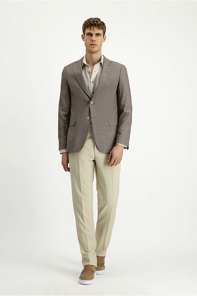 Kiğılı Regular Fit Classic Patterned Jacket