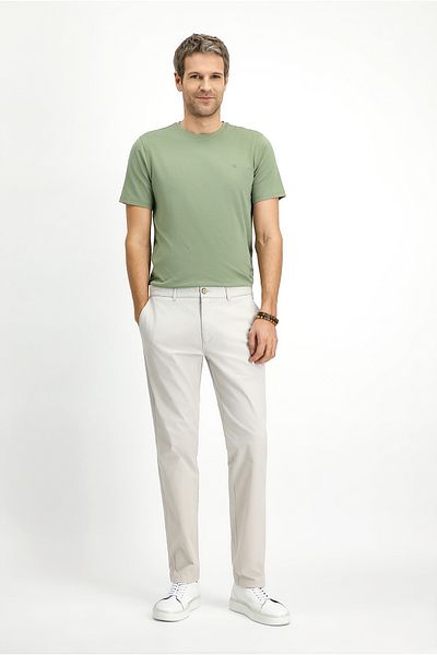 Kiğılı Relax Fit Relaxed Cut Lycra Canvas / Chino Pants