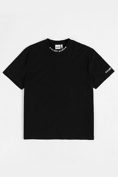 No Future Saint Pauli Collar Embroidery Regular Fit Mens T-Shirt Nf0602Sy