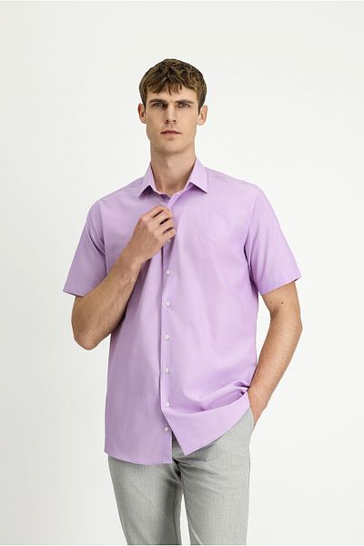 Kiğılı Short Sleeve Regular Fit Cotton Shirt