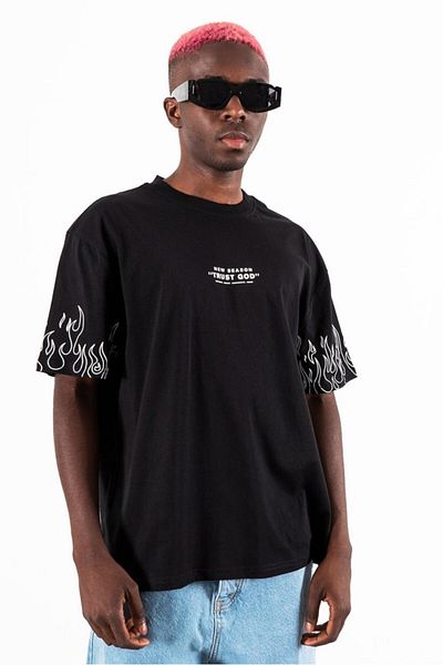 No Future Trust God Men's T-Shirt Nf0610Sy