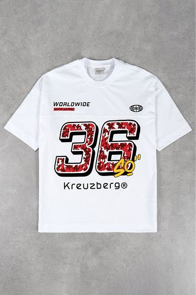 No Future تي شيرت Nice 36 Kreuzberg Extreme كبير الحجم Nf0514by