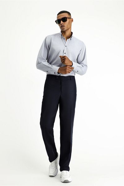 Kiğılı Slim Fit Slim Fit Classic Fabric Trousers