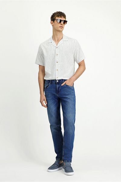 Kiğılı Regular Fit Lycra Denim Trousers