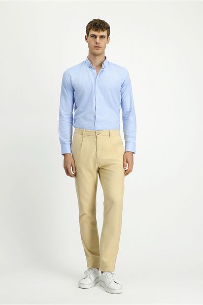 Kiğılı Regular Fit Cotton Canvas / Chino Pants
