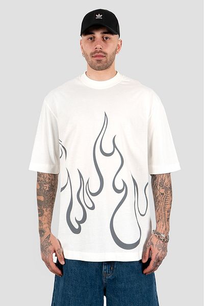 No Future تي شيرت بنمط جرافيك من Urban Flames - Nf0470gra