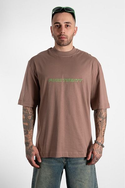 No Future Four Twenty Nf0447Kh Model T-Shirt