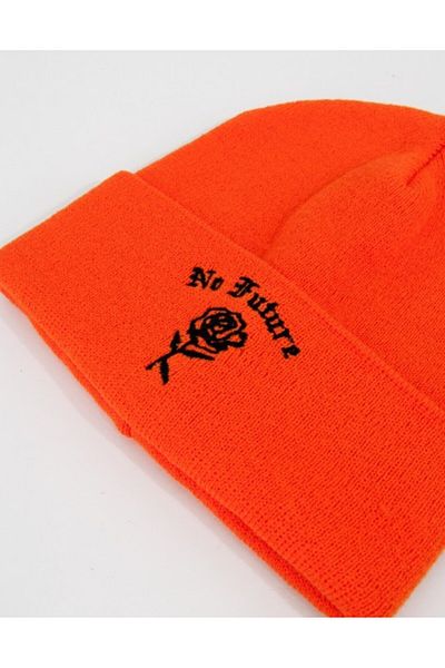 No Future Rose Classic Beret Model No: Nf0059Tr