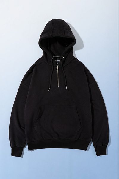 No Future Street Style Half Zip Oversize Men's Hoodie Nf0336Sy