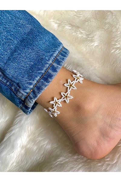 Beykan Anklet Star/Star Design