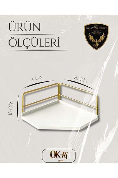Okay Decorative Wooden Organizer |   Stainless Steel Organizer – Kitchen, Bathroom, Living Room, Study Desk
