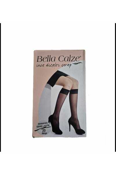 Bella Calze Women's Thin Knee High Socks Oral30 (12 Pieces) Skin (57) Std