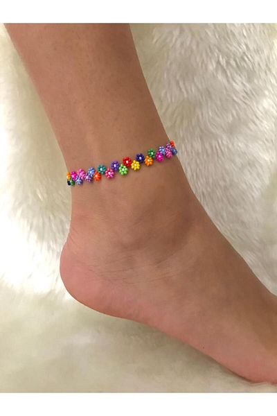 Beykan Flower Garden Anklet