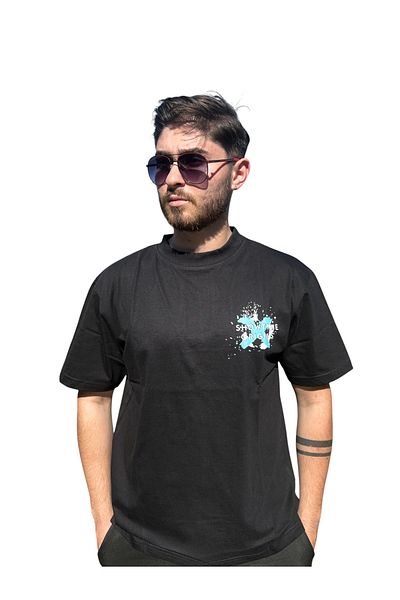 OEM Oversize Men's T-Shirt, 100% Cotton, 'SHOWTIME ORIGINS' Print – Streetwear Style, Size S