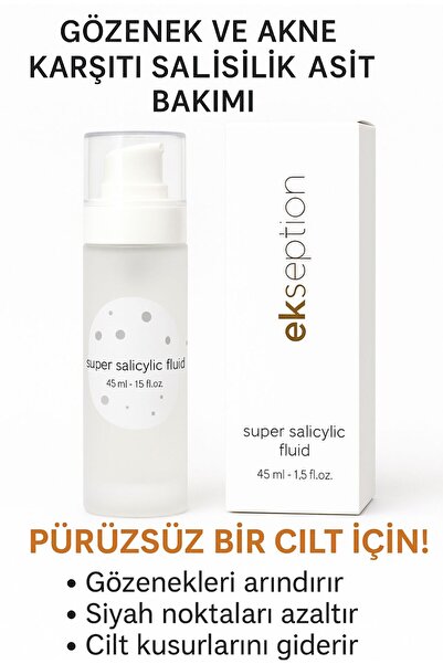 Ekseption Siyah Nokta Ve Akne Karşıtı, Gözenek Temizleyici Tonik | Super Sali...