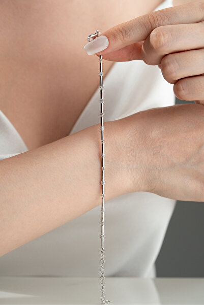 Silvano Jewelry 925 Ayar Gümüş Trend Bileklik