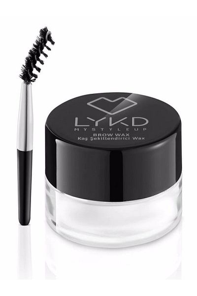 lykd Brow Styling Brow Wax 999 Transparent Eyebrow Stabilizer Gel Brush