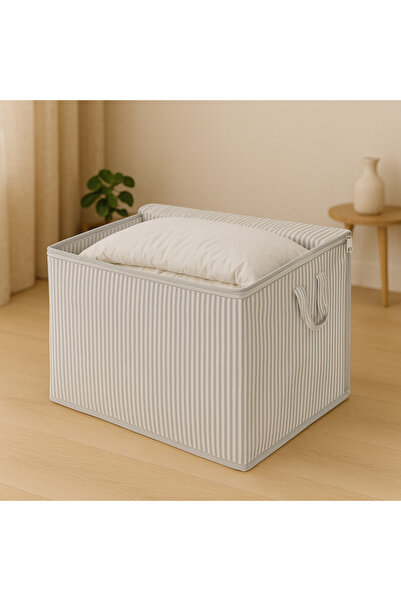 YELLOW STARY HOME DECOR Büyük Boy Mega Yorgan Saklama Hurcu 80x60x40 cm