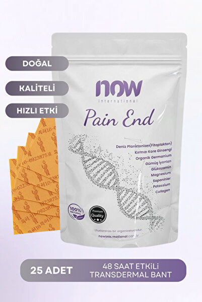 Now International Pain End Rahatlatıcı Band – Ginseng Destekli Doğal Çözüm, K...