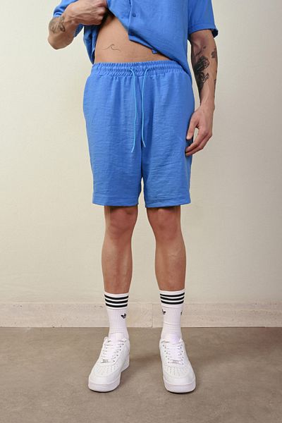 İLKCET MODA Pánské plátěné šortky 1. kvality