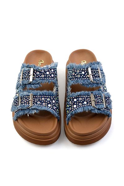 Bambi Blue Women's Slippers K04429320437