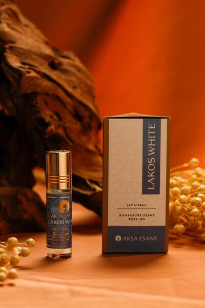 AKSA ESANS LAKOS WHITE 6 ml Roll-On Esans