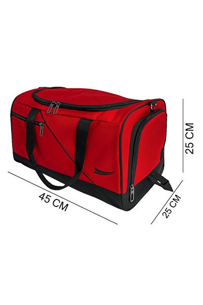 RZ RY ZAGA Spor Çantası Unisex Omuz Askılı Ayakkabı Bölmeli Termal Cepli Seyahat Çantası Fitness Çantası