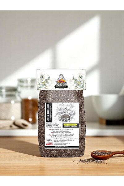 Organik Teyze Sevinç Teyze Chia Tohumu, Çiya Tohumu, Çiya Çayı, Chia Seed, Sa...