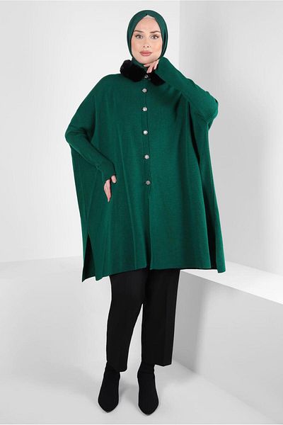 Alvina Πλεκτό Poncho 44080