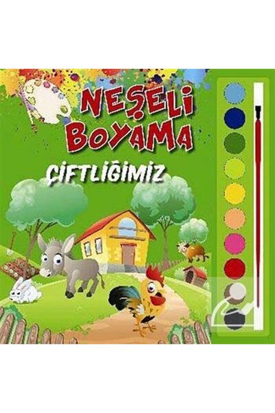 Parıltı Yayıncılık Cheerful Painting / Our Farm