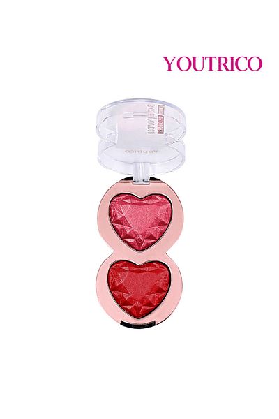 Youtrico Blush&eyeshadow&body Highlights,bicolor Fine Flash,color 07