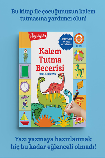 Genel Markalar Kalem Tutma Becerisi Etkinlik Kitabı